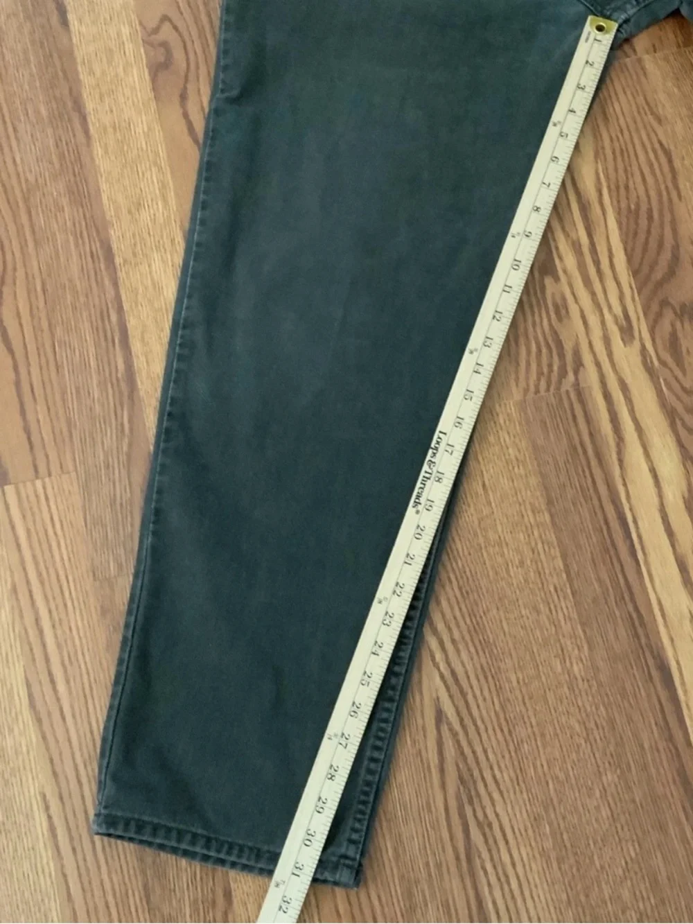 Levi Jeans Strauss Signature 540 Relaxed Fit olive greenDenim Jeans Size 42x32